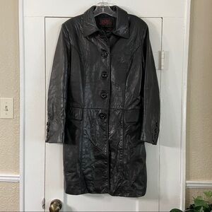 Oscar Leopold 100% Lambskin Buttery Soft Coat